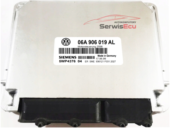 KOMPUTER ECU SEAT 1.6 06A906019AL 5WP4376 04 IMMO OFF