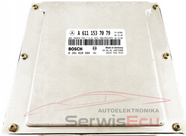 ECU MERCEDES VITO VIANO 2.2 W638 A6111537079 0281010604