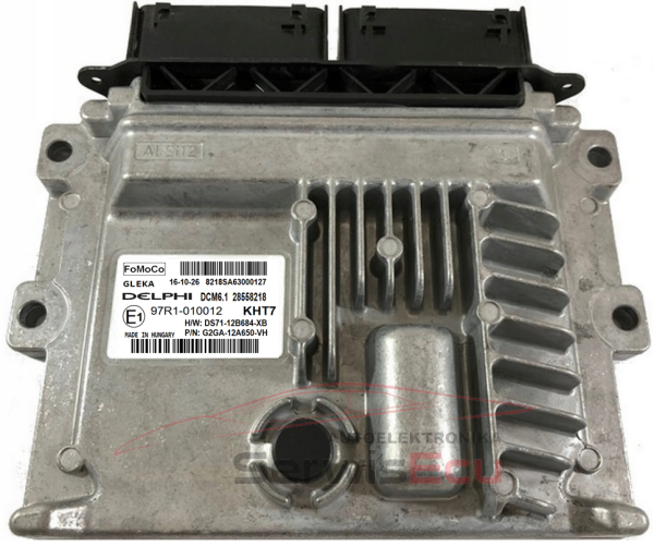 ECU FORD DS71-12B684-XB G2GA-12A650-VH KHT7 DCM6.1 28558218