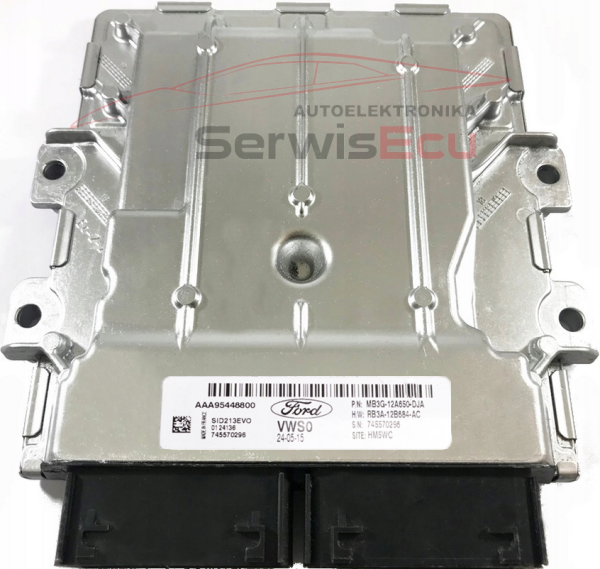ECU FORD RANGER AAA95448800 VWS0 SID213EVO MB3G-12A650-DJA RB3A-12B684-AC