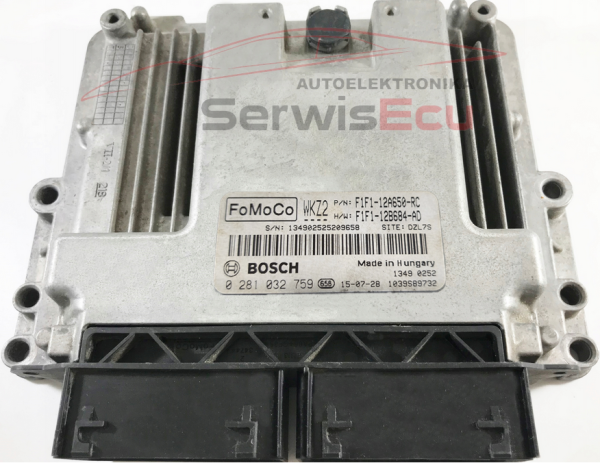 ECU FORD 1.5TDCI F1F1-12A650-RC 0281032759 EDC17C70 F1F1-12V684-AD