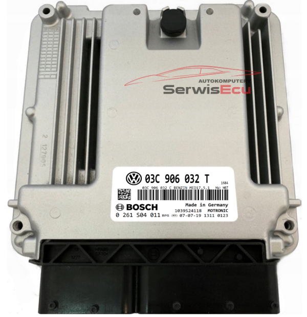 KOMPUTER ECU VW TIGUAN 1.4  03C906032T 0261S04011 PROGRAMOWANIE