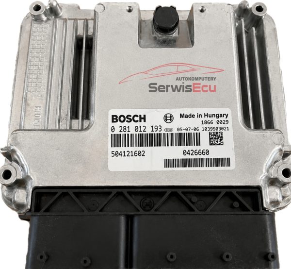 KOMPUTER ECU IVECO DAILY 2.3 504121602 0281012193 PLUG&PLAY NOWY