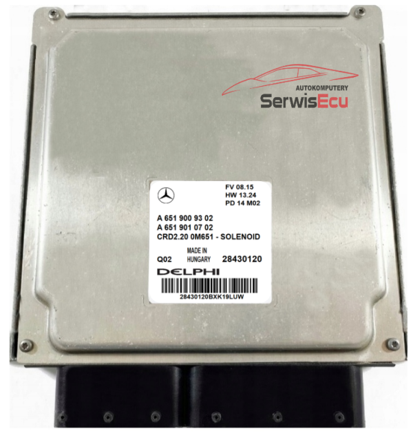 KOMPUTER ECU MERCEDES 2.2 A6519009302 A6519010702 28430120