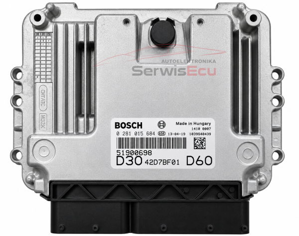 ECU FIAT DUCATO 3.0 EDC16C39 0281015684 51900698 PLUG&PLAY
