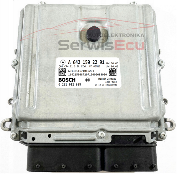 ECU MERCEDES W211 3.0 CDI A6421502291 0281012988
